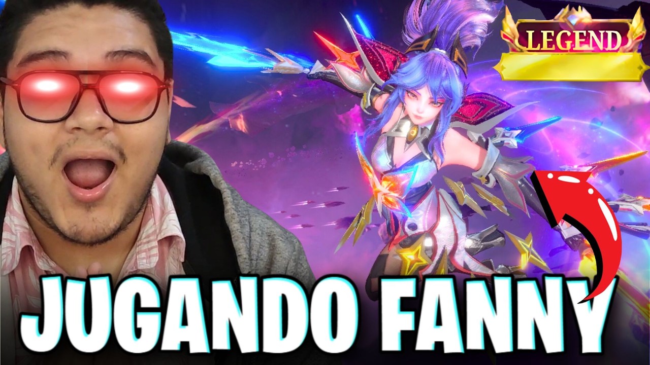 Probando la skin de Fanny Legendaria!!!!