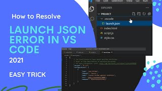 launch.json visual studio code error - how to correct it