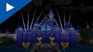 [4K] Minecraft May 4th Star Wars Firework Celebration | ImagineFun 2021