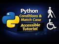 Python Lecture 12: Python Conditions & Match Case Explained. #technicaldna #pythonconditions #nvda
