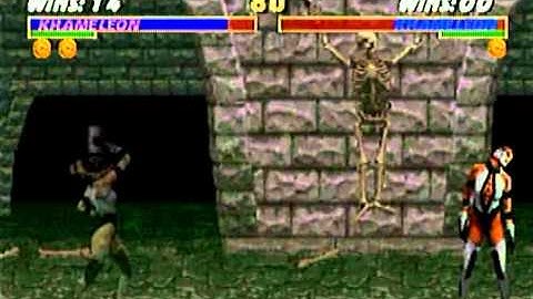 Mortal Kombat Trilogy - Nintendo 64 - Khameleon - Mileena - Fatality 1