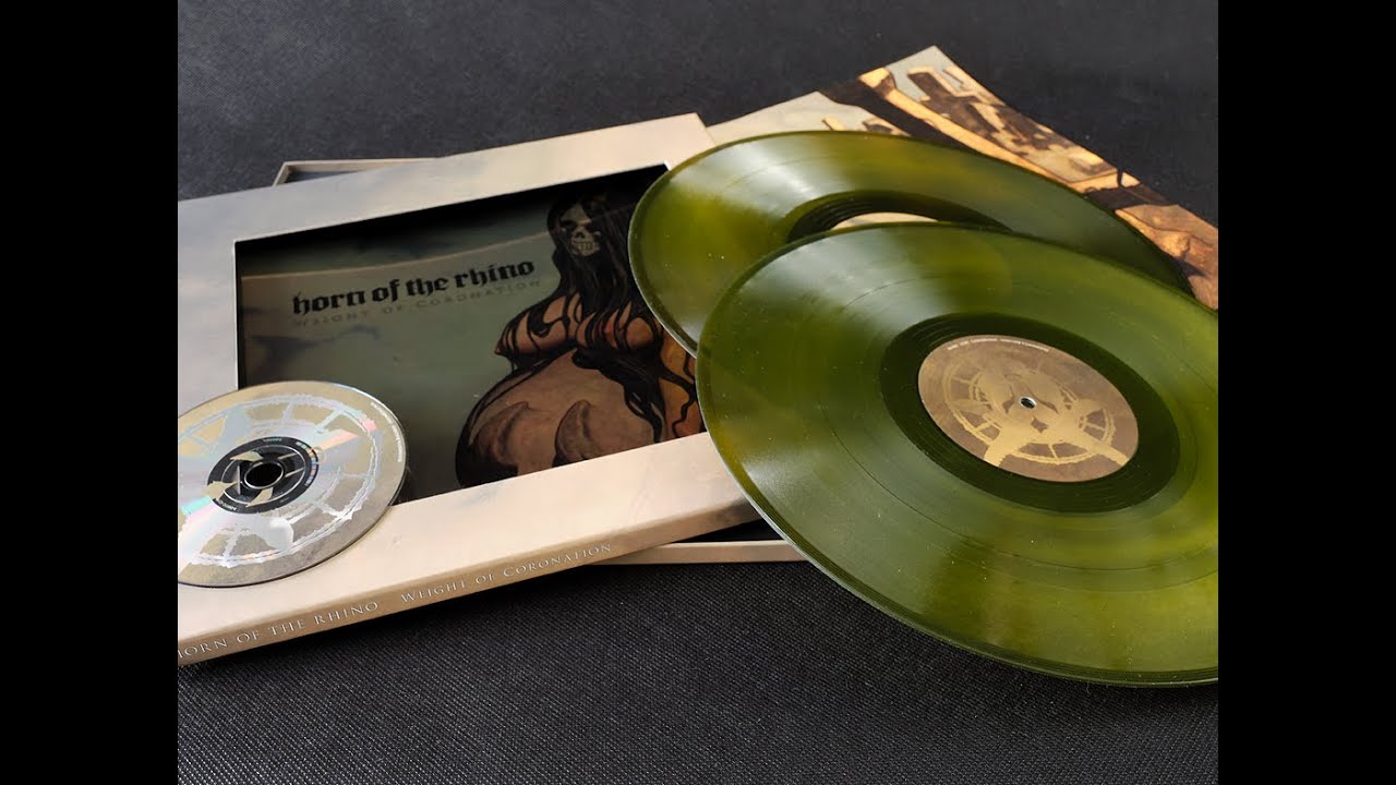HORN OF THE RHINO - Weight of Coronation | ULTIMATE BOX SET: Colored 2LP + CD | Unboxing video