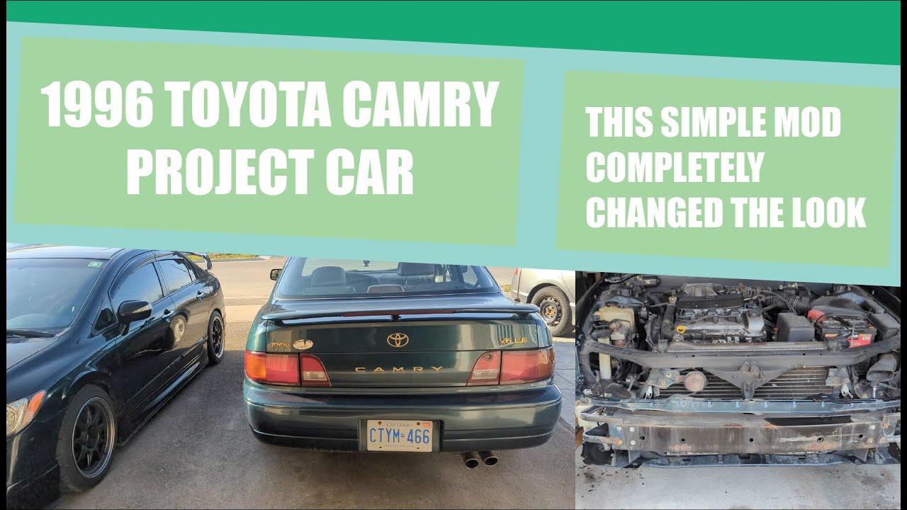 1996 Toyota Camry V6 Restoration/Upgrades Part 3 - Body - YouTube