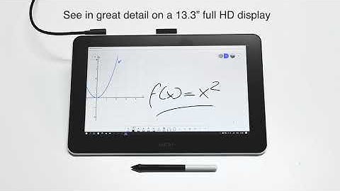 Wacom One eLearning product video EN