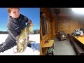 Biggest Trout of my Life! + First Night at the Off Grid Cabin