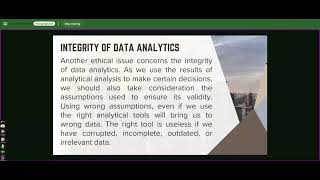 ETHICAL ISSUES IN DATA MANAGEMENT