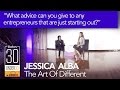 Forbes 30 Under 30 Summit | Jessica Alba | Q3 &quot;What advice can you give to new entrepreneurs?&quot; 360°