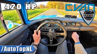 1964 Volvo P1800 *420HP* @Cyan Racing  POV Test Drive by AutoTopNL видео