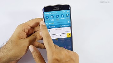 Samsung Galaxy S6 Restore the Missing Mobile Data Quick Toggle