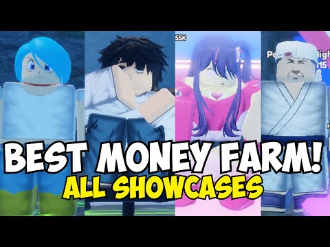 Best Farm Units! All Money Units Showcase in Anime World Tower Defense! 