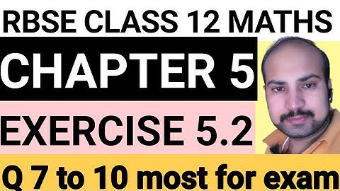RBSE CLASS 12 MATHS CHAPTER 5 / INVERSE OF A MATRIX & LINEAR EQUATIONS / EXERCISE 5.2 / Q 7 TO 10