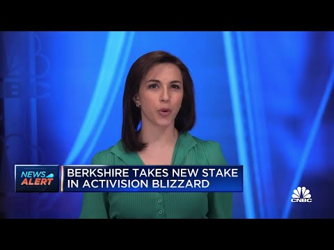 activision blizzard 주가  Update  Berkshire takes new $1B Activision Blizzard stake in Q4