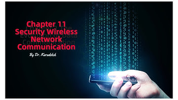 Chapter 11 Security Wireless Network Communication