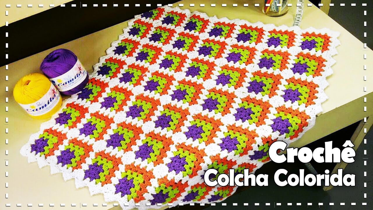 COLCHA COLORIDA com Vitória Quintal - Programa Arte Brasil - 13/03/2017