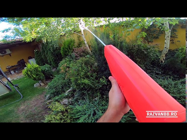 Cea mai mișto puscă cu apă ever! Spyra one water gun in action 