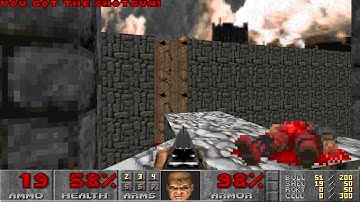Doom II Hell on Earth Map20 UV Speed in 34s by Ian Sabourin