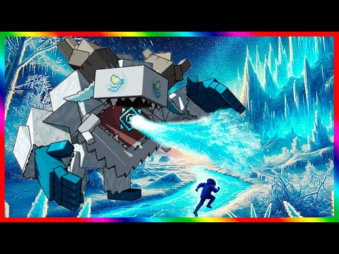 Майнкрафт монстр Frostmaw