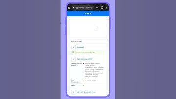 Changes history in EHR