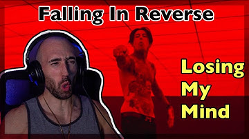 FALLING IN REVERSE - LOSING MY MIND [RAPPER REACTION] THIS BAND IS CRAZY!