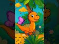 The cutest dinosaur in the forest as he makes a new butterfly friend. 🦖