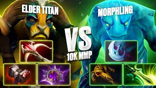 картинка: 🔥 МОРФ КЕРИ ПРОТИВ ELDER TITAN OFFLANE | 10К ММР  🔥