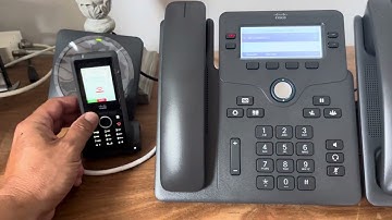 Webex 6871 appele 6851 6823 numero unique snr