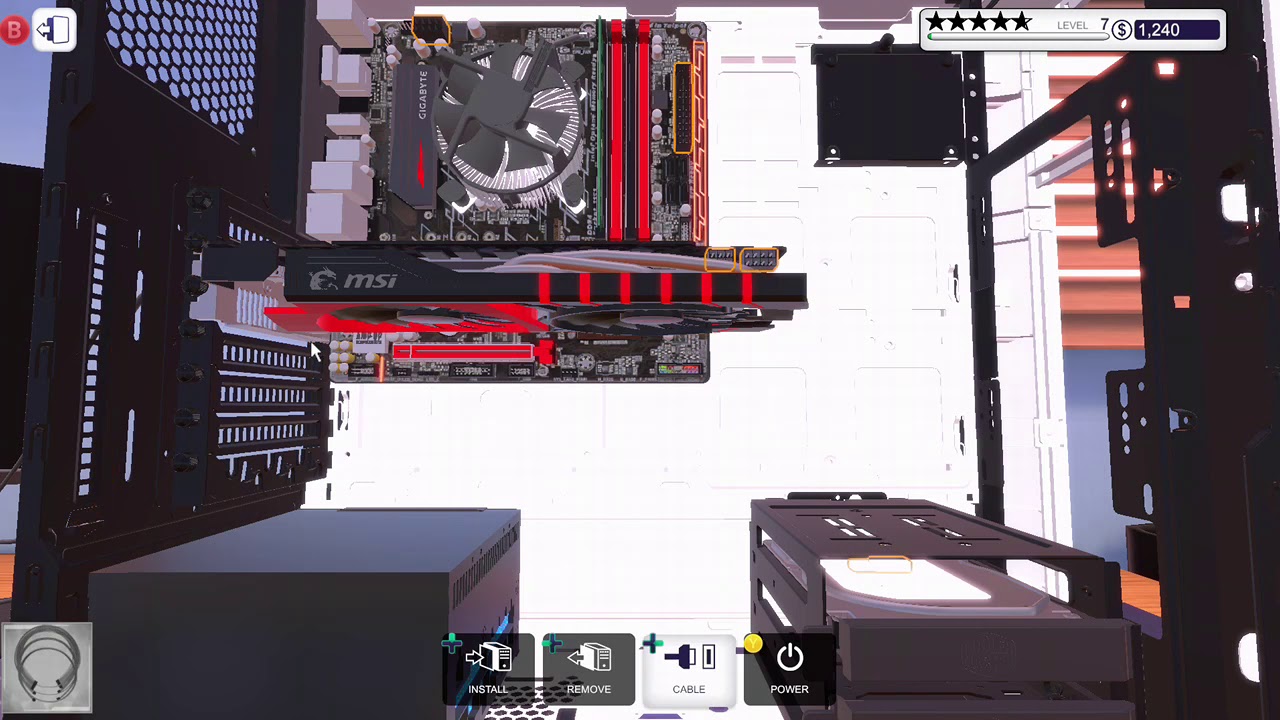 PC Building Simulator Level 6 No commentary YouTube