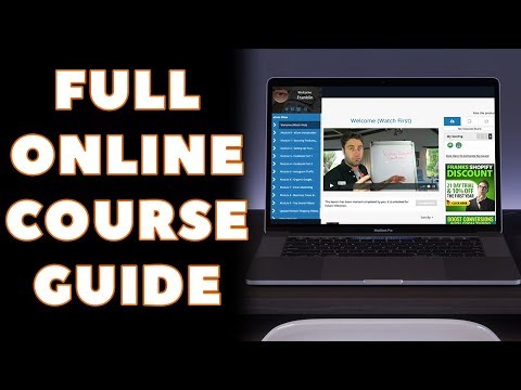 How To Create An Online Course In 50 Minutes (STEP BY STEP)
