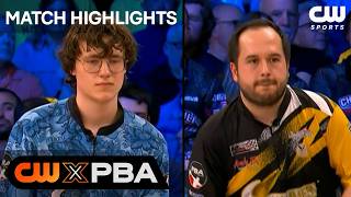 Eric Jones vs. Boog Krol | 2026 PBA USBC Masters Highlights | Bowling on The CW Wealth