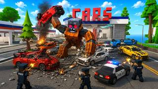 School Party Craft Huge Monster Destroys My Million Dollar Car Showroom