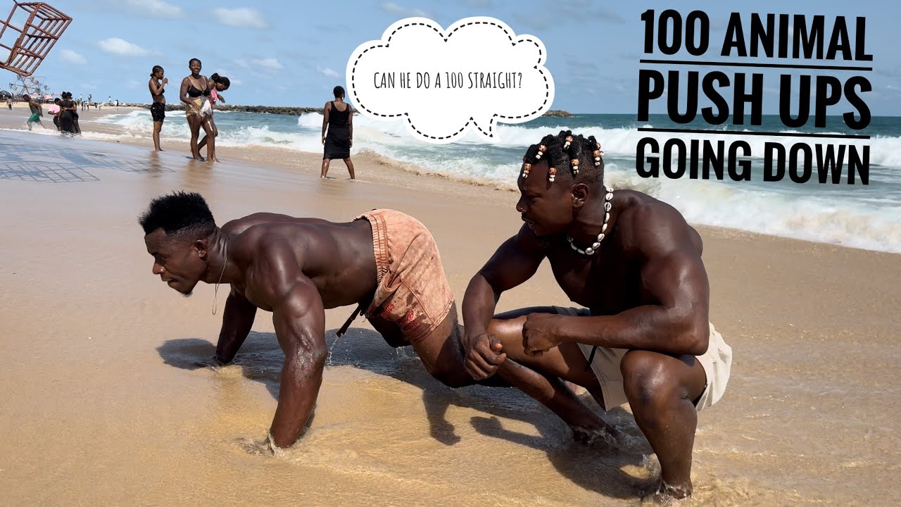 CAN I DO 100 ANIMAL PUSH UPS ? @gokupump #fitness #fitnessmotivation # ...