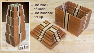 Bandsawn Nesting Boxes by Workshop Companion 97,760 views 4 months ago 18 minutes