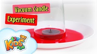 Vacuum Candle Experiment | Easy Science Activity with Water & Air Pressure