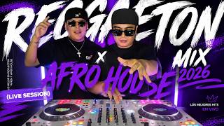 REGGAETON x AFRO HOUSE MIX 2026 🪘🔥 | DJ ROMY x @djrobinoff (LIVE SESSION)