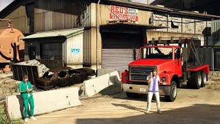 Gta5 - IL FURTO AI GANGSTER - missione 6 - Carico di Armi screenshot 3