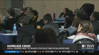 Baldwin Park Meeting on Homeless Crisis