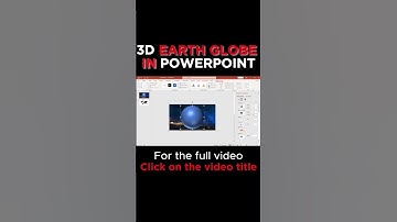 Globe Effect in PowerPoint 2024 #animationtutorial #microsoftofficetutorial #powerpointtutorial