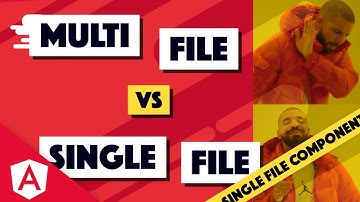 Why I finally decided to use Single File Components in Angular