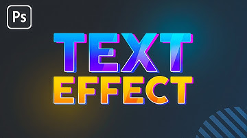 Photoshop Tutorial | Text Effect for Thumbnails & Banners!