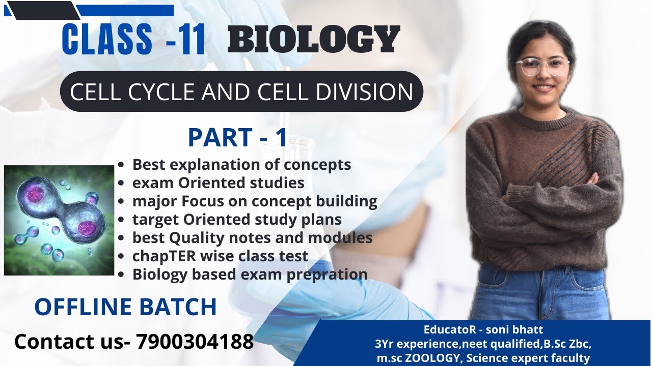 INTERPHASE || CELL CYCLE AND CELL DIVISION || PART 1 - YouTube