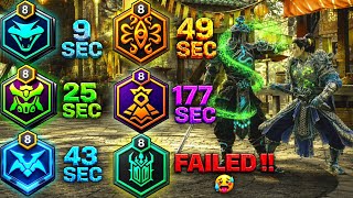☣ Level 8 Set Showdown: Which One Melts Zhao Yun the Fastest? • Shadow Fight 3