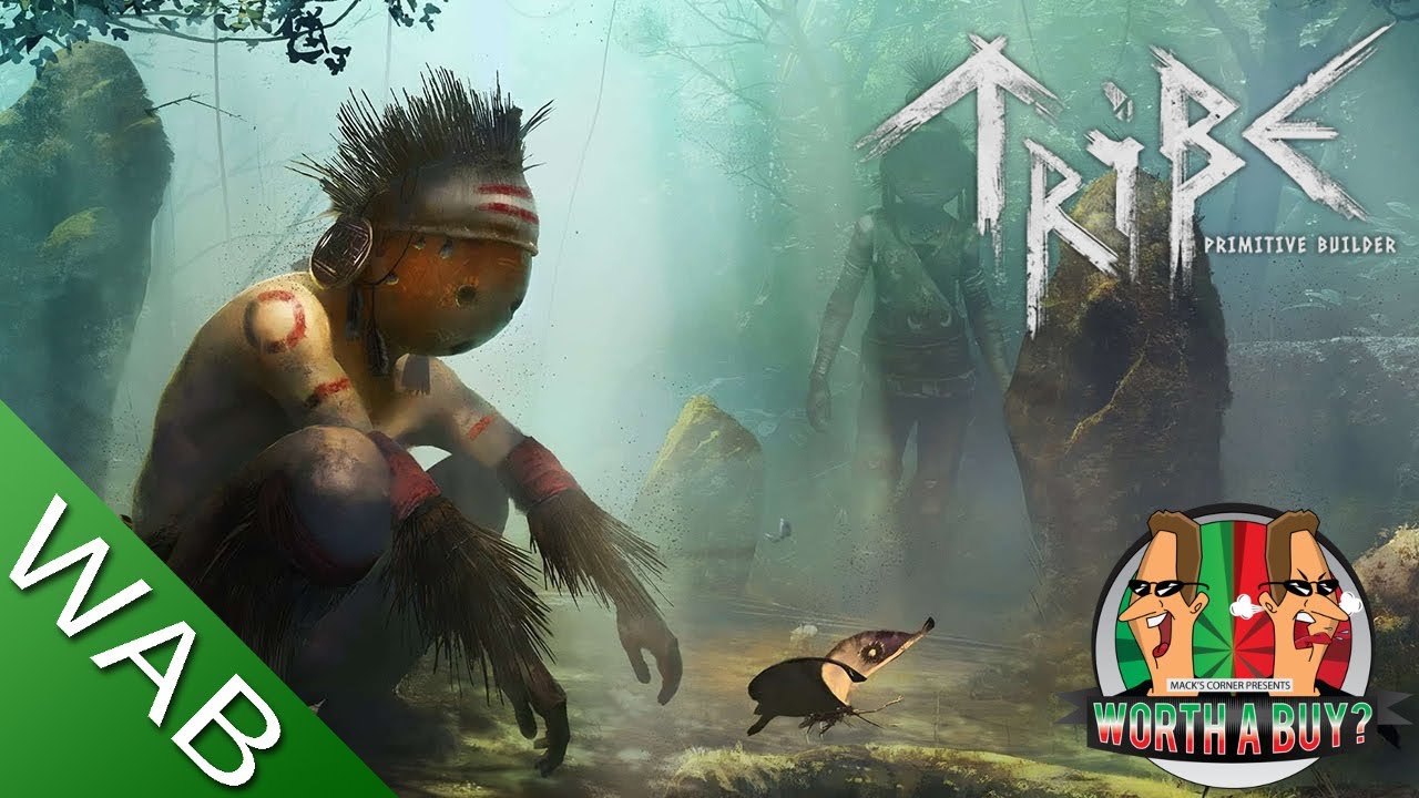 Tribe Primitive Builder First Impressions Review - Survive and manage a Tribe (Video Game Video Review)