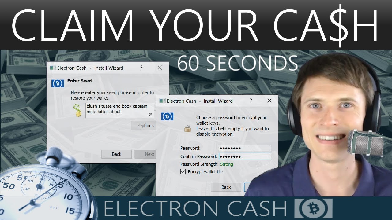 kaip reikalauti bitcoin cash electrum