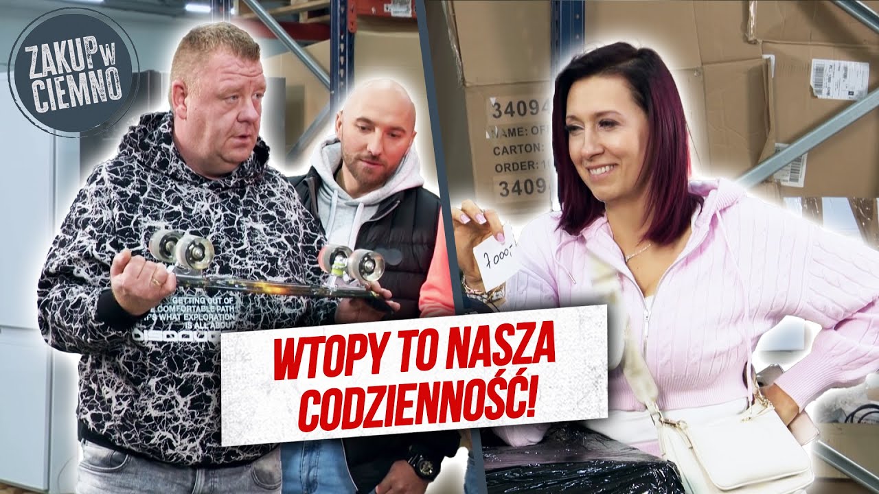 Kupił paletę z mixem produktów 😲 zobacz co było w środku? 😂 | Zakup w ciemno