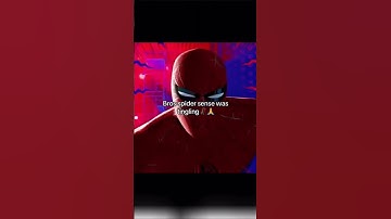 spider sense came in clutch