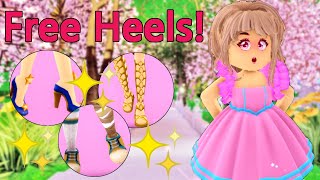 How To Get FREE Heels In Royale High ( Royale High Free Accessories )
