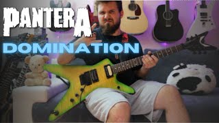 Pantera - Domination (GUITAR COVER)