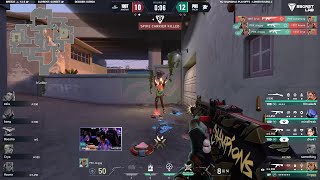 PRX Jinggg’s 4k against 100T to put PRX on map point | VCT Masters Shanghai 2024