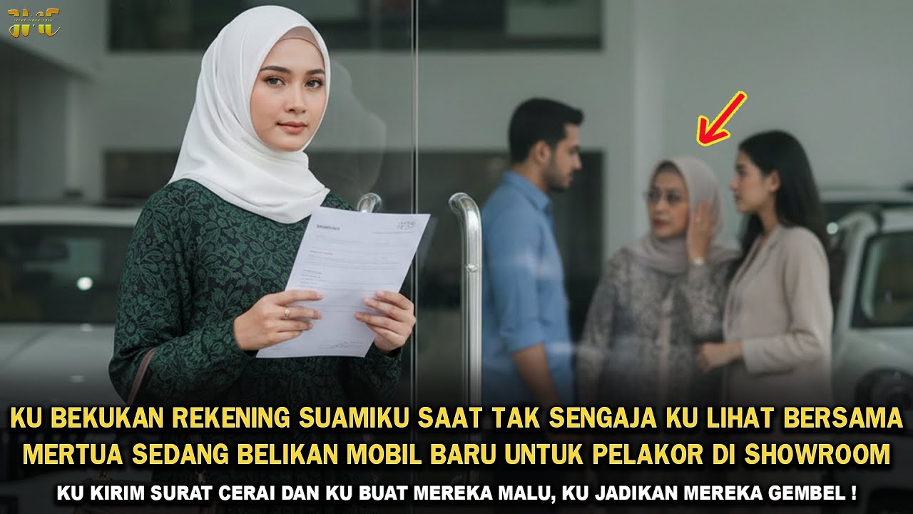 KU BEKUKAN ATM SUAMI SAAT KU LIHAT DIA & MERTUA SEDANG BELIKAN MOBIL DI SHOWROOM UNTUK PELAKOR