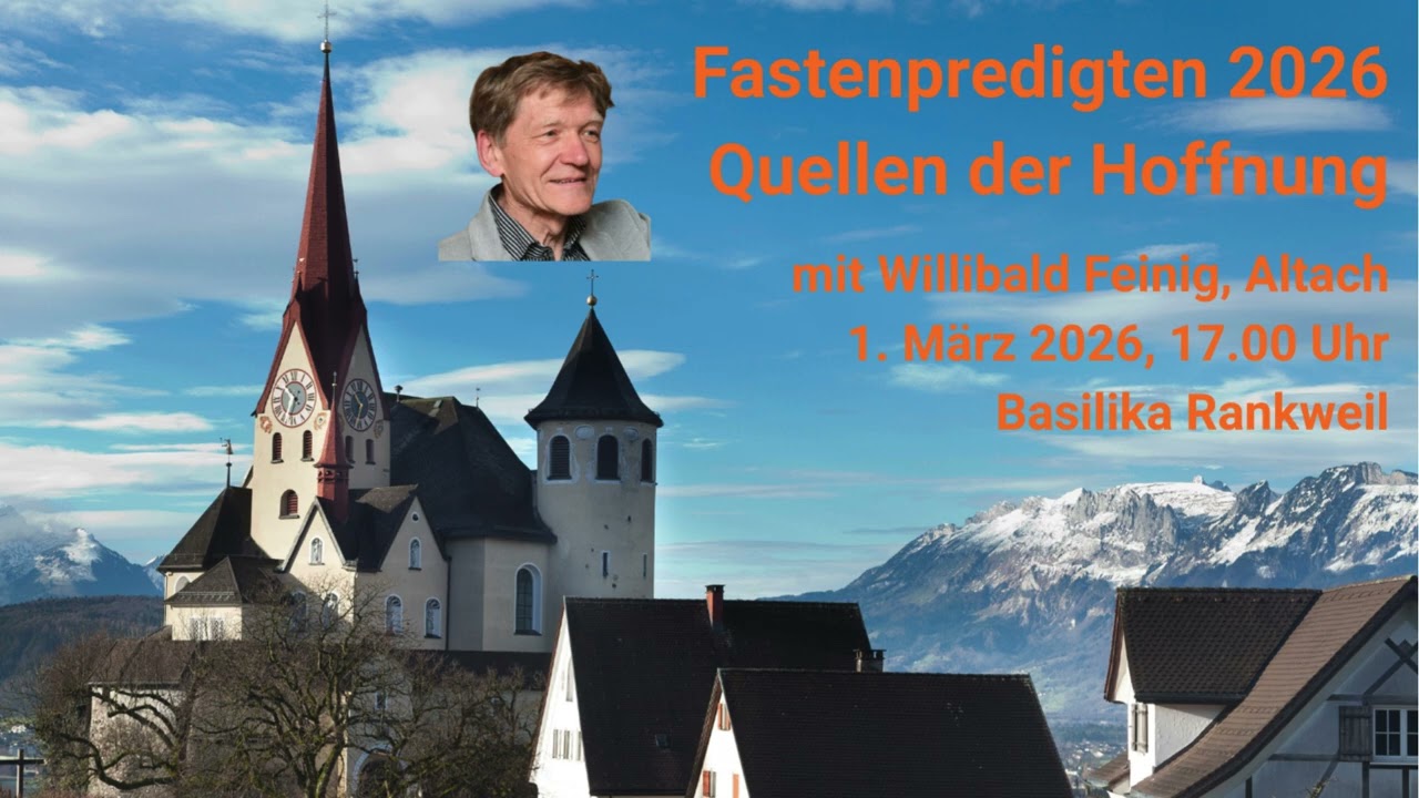 Fastenpredigten 2026 - Lob der Verheißung: Von der Macht des Wortes